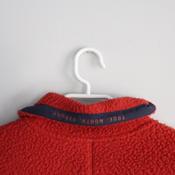 Woods Unisex Orange Sz M Sherpa Pullover Shacket Outdoor Winter Jacket - Picture 7 of 14